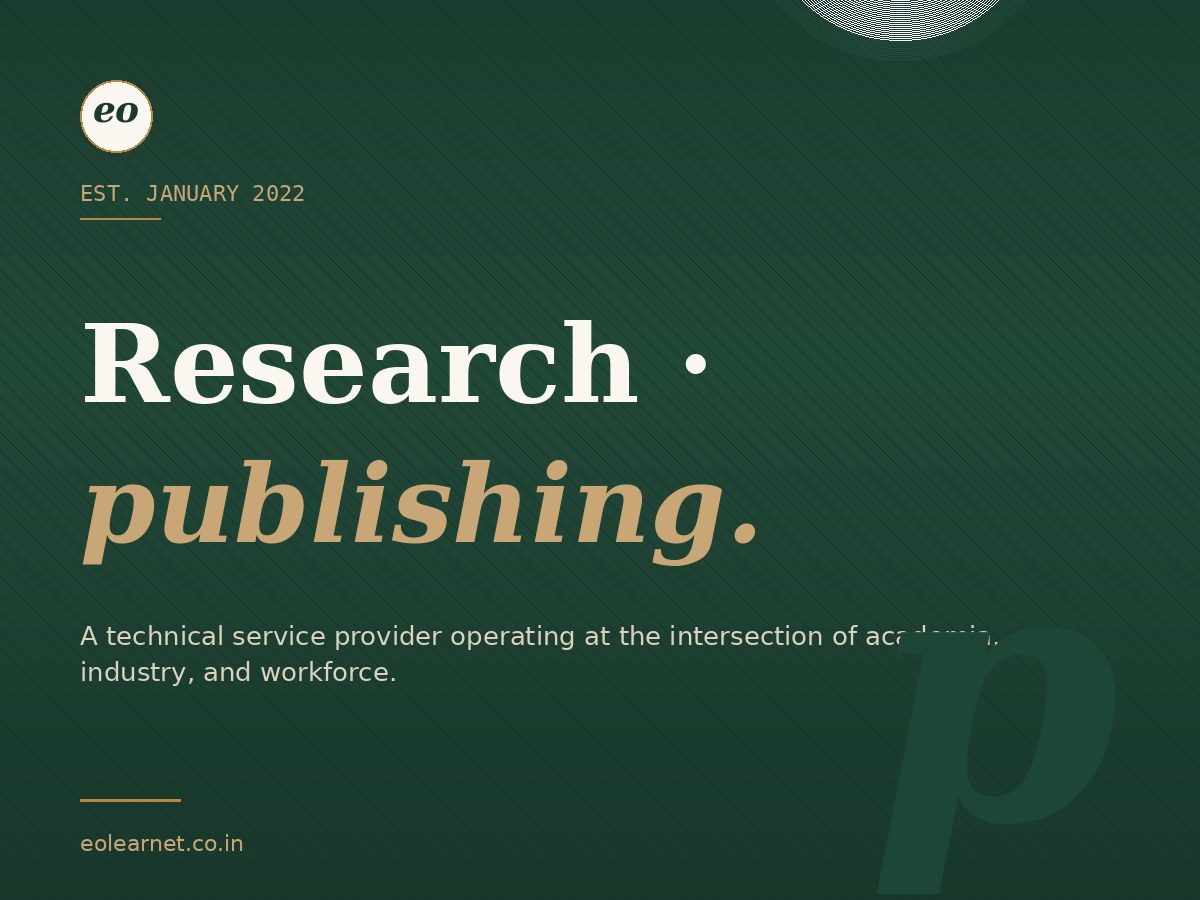 E & O LEARNET — Research, Publishing, and Workforce composition